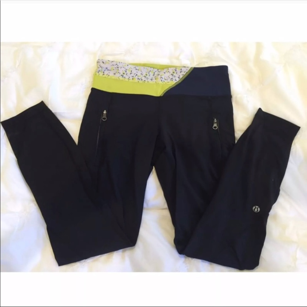 Lululemon 7/8th mesh leggings